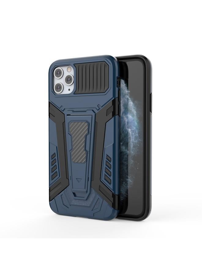 اس-توب جراب لهاتف iPhone 11 Pro Max من سلسلة War Chariot Armor، جراب واقٍ شامل مقاوم للصدمات مصنوع من مادة PC + TPU مع حامل غير مرئي - Image 1