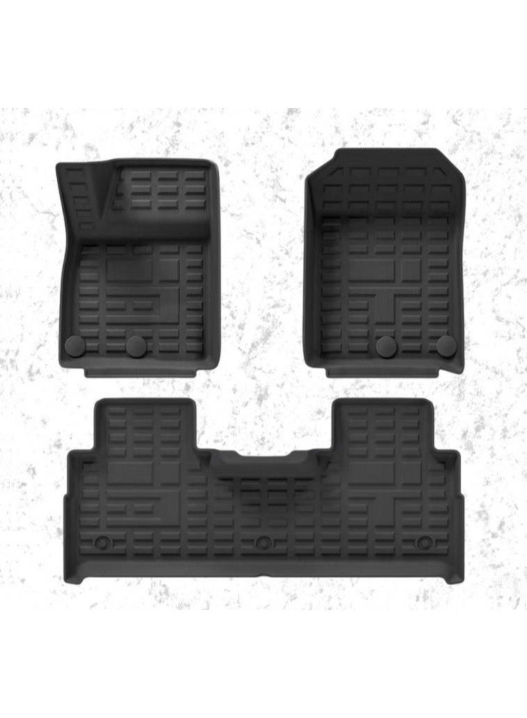 TPE Rubber Floor Mats for car (Fit Kona 2024 to 2027) - Image 1