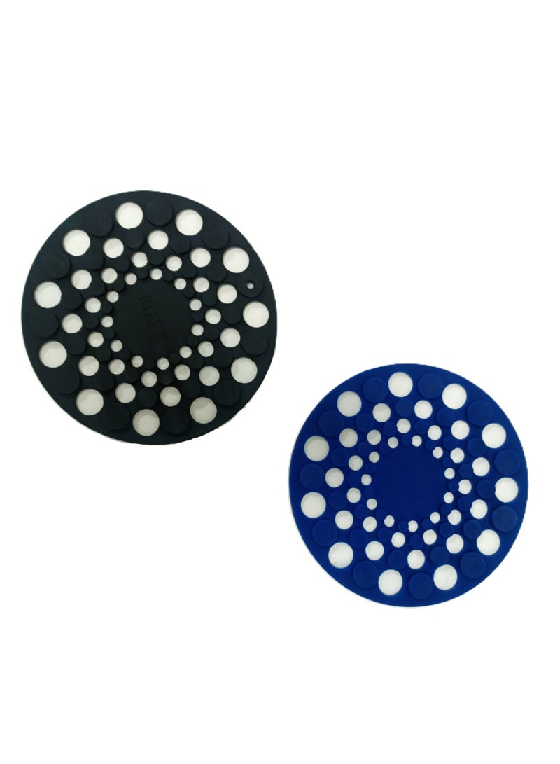 kleez Silicone Trivet Mat & Coasters – Heat-Resistant, Non-Slip, Multi-Purpose Hot Pot Holder Pad (Set of 2) for Kitchen & Dining Protection