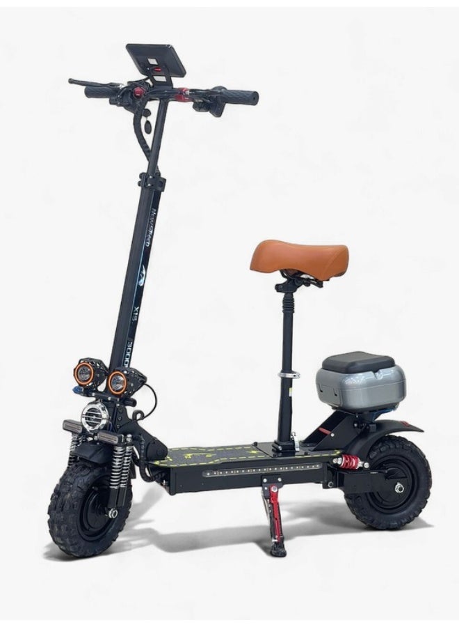 سكوتر الوحش محركين العملاق 48V بطارية 20000AH - Image 1