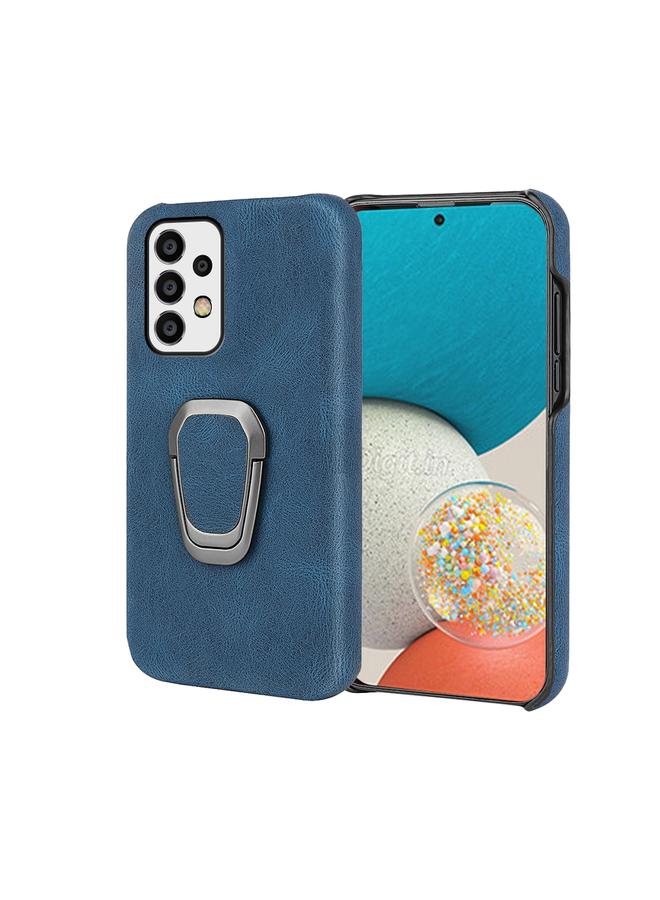 Ring Holder PU Phone Case For Samsung Galaxy A52 5G / 4G