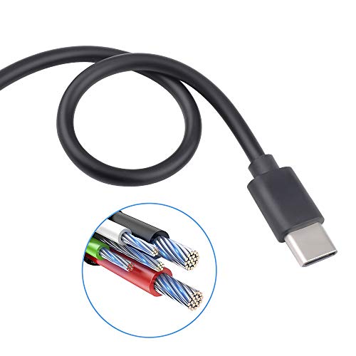 Toeasor WH-1000XM3 USB Type-C Charger Cable WF-1000XM4 Charging Cord Compatible with Sony WH-1000XM3 WH-1000XM4 WH-1000XM5 WH-1000XM6 WF-1000XM3 WH-XB700 WH-XB900N Noise Canceling Headphones (0.8ft) - Image 4