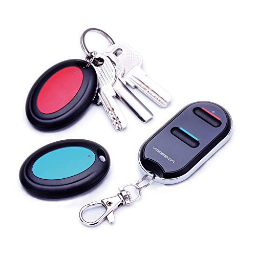 VODESON Key Finder TV Remote Control Finder, No Smartphone Needed Easy to Use Suitable for The Elderly 80dB RF Locator Device,Key Finders Make Noise Keychain Tracker/Wallet Finder - Image 1
