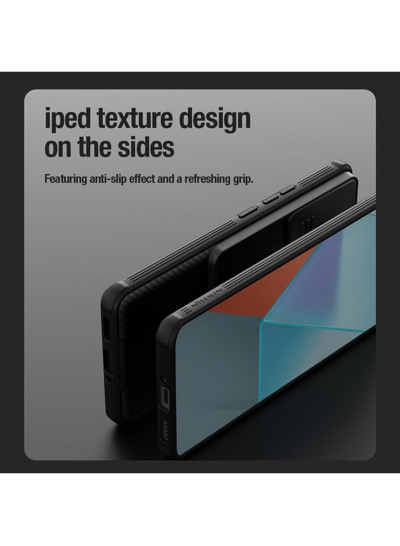 نيلكين حافظة لهاتف Xiaomi Redmi Note 13 Pro Plus، غطاء خلفي ممتص للصدمات بوسادة هوائية، غطاء منزلق لحماية عدسة الكاميرا، جراب هاتف محمول، غلاف نحيف مضاد لبصمات الأصابع - Image 5