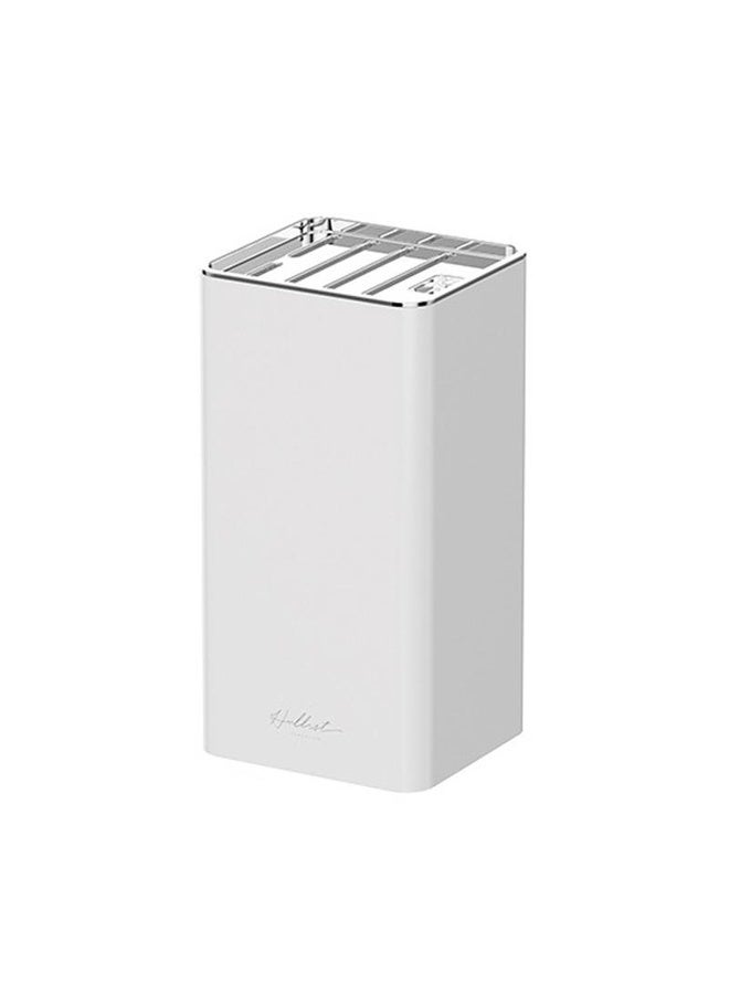 HuHa Kitchen Knife Organizer Household Cooking Knife Storage Rack(White) - Image 1