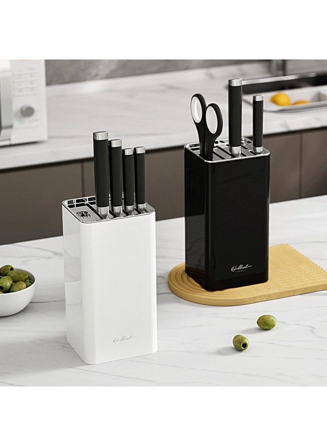 HuHa Kitchen Knife Organizer Household Cooking Knife Storage Rack(White) - Image 2