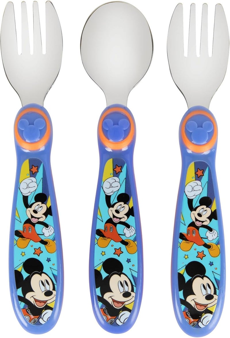 The First Years Mickey Mouse Toddler Flatware Set - Image 1