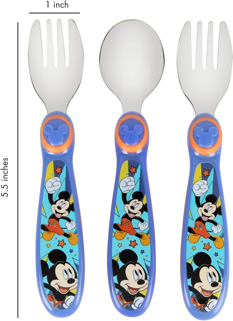 The First Years Mickey Mouse Toddler Flatware Set - Image 2