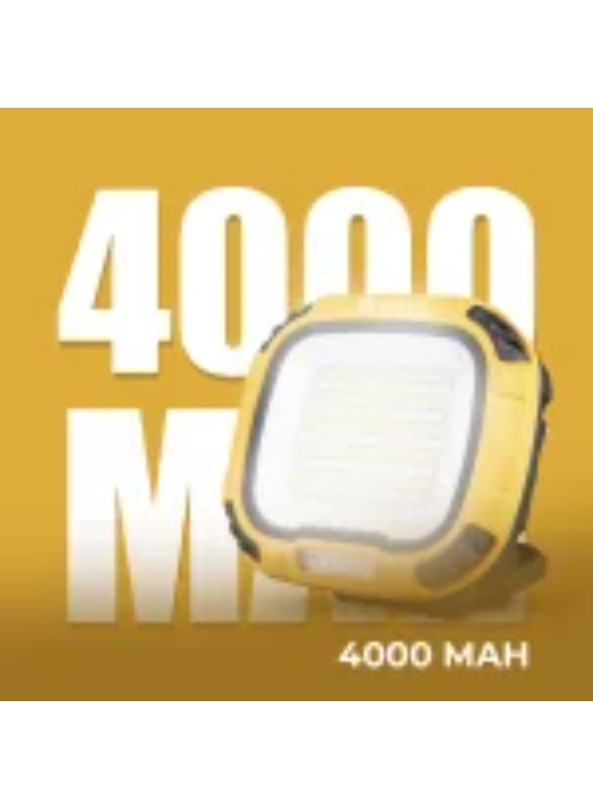 توبيز كشاف LED من توبي، 4000 مللي أمبير/ساعة، ضوء قابل لإعادة الشحن، مخرج متعدد الألوان، وضع SOS، سطوع قوي، مثالي للعمل في الهواء الطلق والاستخدام في حالات الطوارئ - Image 4