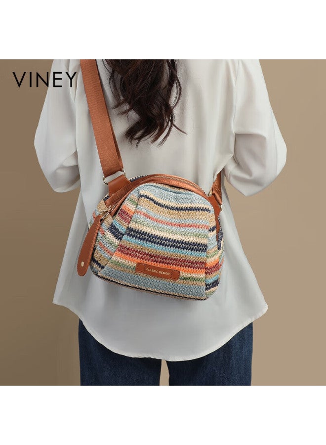 Viney Women Bag Lady Shoulder Bag Messenger Bag Commuter Handmade Bag Shell Birthday Gift For Girlfriend And Wife - Image 1