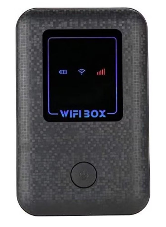 Generic - Portable WiFi Router, SIM Card Type 5G LTE Modem WiFi Extender 2.4GHz 150Mbps Data Transmission Mobile WiFi Hotspot for Phone/Tablet/PC - Image 1