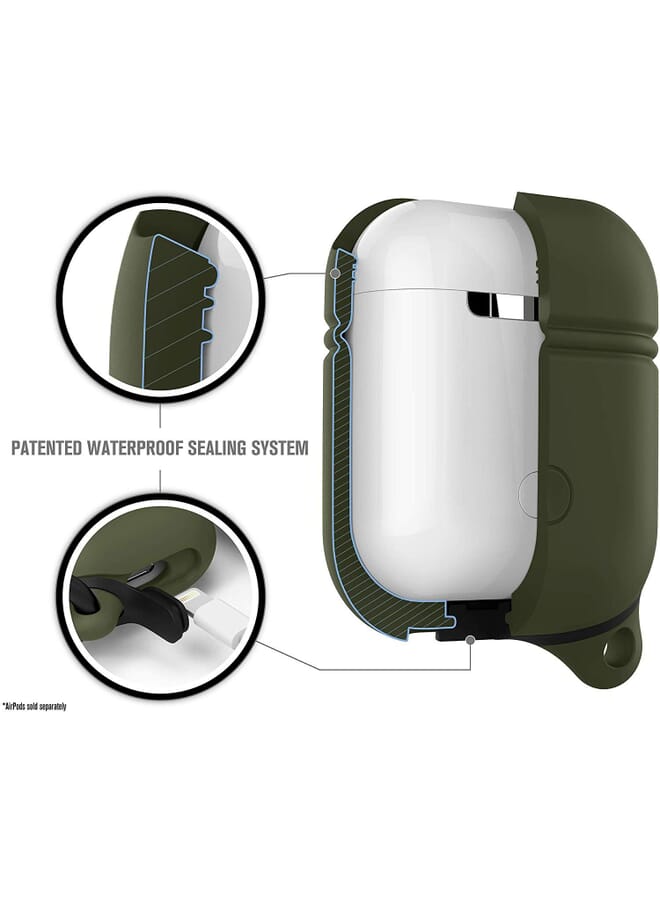 Catalyst Case For Airpods Army Green - Image 2