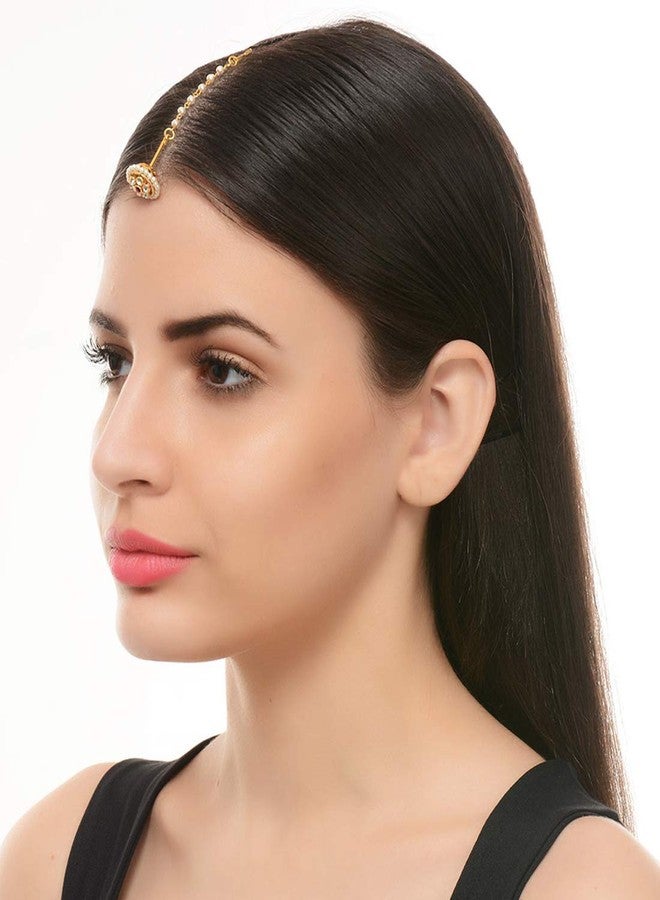 اللؤلؤة البيضاء التقليدية وكوندان ماانج تيكا - Image 3
