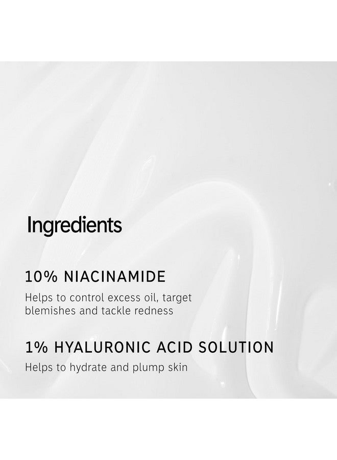 سيروم إنكي ليست 10% نياسيناميد، سيروم خفيف الوزن للتحكم في الزيوت يساعد في علاج العيوب ومظهر الاحمرار، مرطب بحمض الهيالورونيك 1%، 30 مل، 1 أونصة سائلة - Image 5