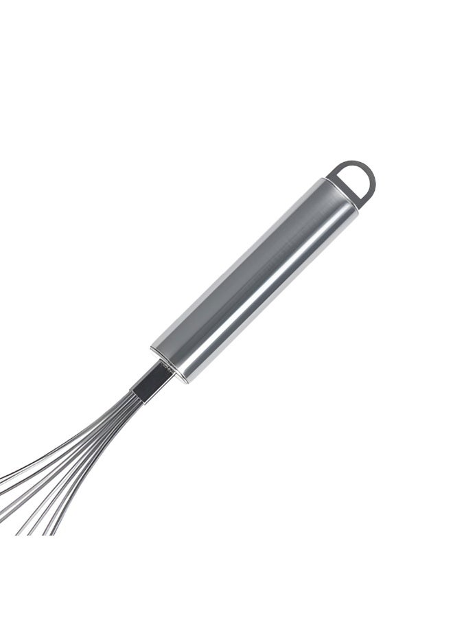 Duravel Stainless Steel Egg Beater Hand Whisk Mixer - Heavy Duty Manual Whisk for Baking, Cooking, Beating Eggs, Mixing Batter, Durable Ergonomic Handle (11 Inch) - Image 3