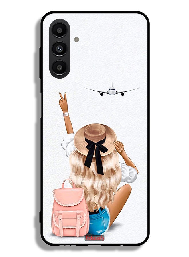 Tolwak Samsung Galaxy A04s Protective Case Cover Girl Love Travel - Image 1