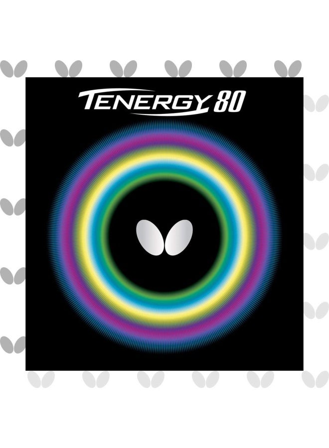 BUTTERFLY Butterfly-Tenergy 80 Table Tennis Rubber Red 1.9-1003100119-4906901146693  - Image 1