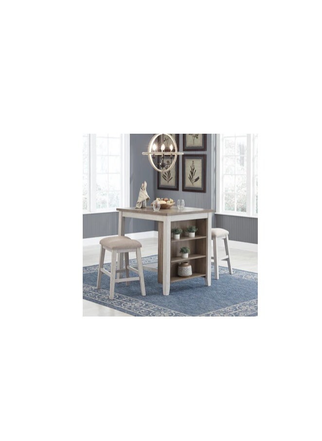 Ashley Homestore Skempton Counter Height Dining Table and Bar Stools (Set of 3)  - Image 1