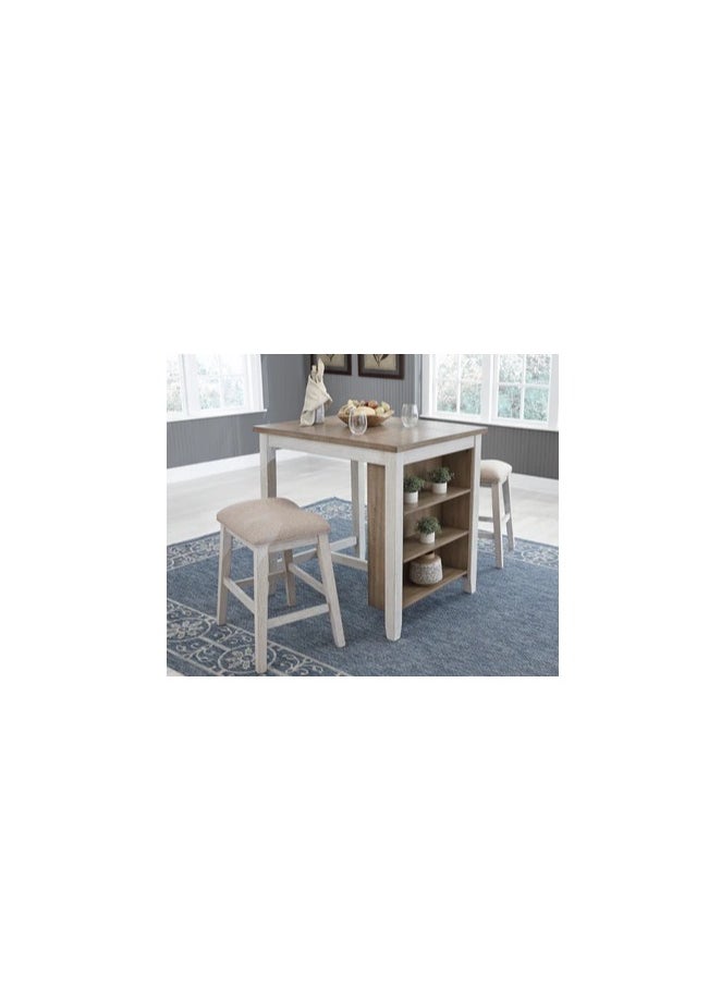 Ashley Homestore Skempton Counter Height Dining Table and Bar Stools (Set of 3)  - Image 2