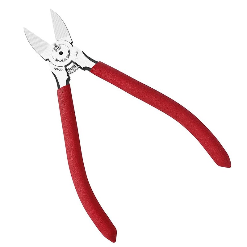 Serplex 6 inch Steel Wire Cutter Tool Wire Stripper and Cutter Cutting Plier Nose Pliers Rubberized Handle Labor Saving Wire Cutter Sharp Wire Cable Cutter Plier Tool for Electricity Work - Image 1