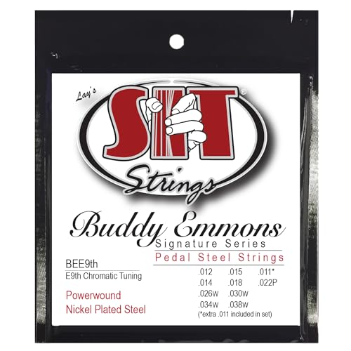 SIT Strings Buddy Emmons Pedal Steel Strings Nickel (S.I.T.), E9th Tuning, BEE9th - Image 5