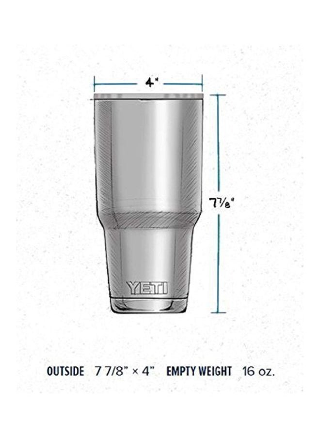 YETI Vacuum Insulated Tumbler with Lid Black 8.3x5.5x4.6inch  - Image 2