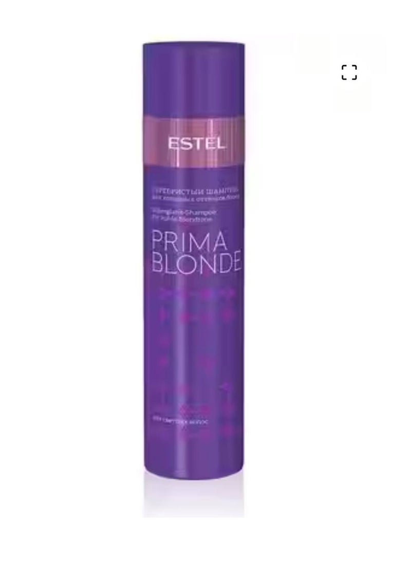 ESTEL STEL Prima Blonde Silvery Balm for Cold Blonde Shades – Anti Yellow Purple Hair Balm for Blonde & Bleached Hair – 200ml - Image 1