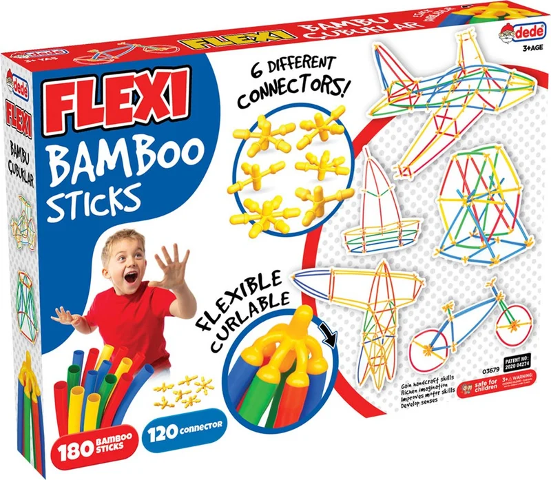 dede Flexi Bamboo Sticks (300 Pcs)