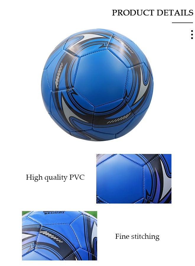 DUNISO Soccer Ball Size 5 High Quality Football for Training Playing Waterproof And Wear Resistant Football for Official Matches with Air Pump Net bag and Ball Needles Indoor Outdoor Game Soccer Ball - Image 5