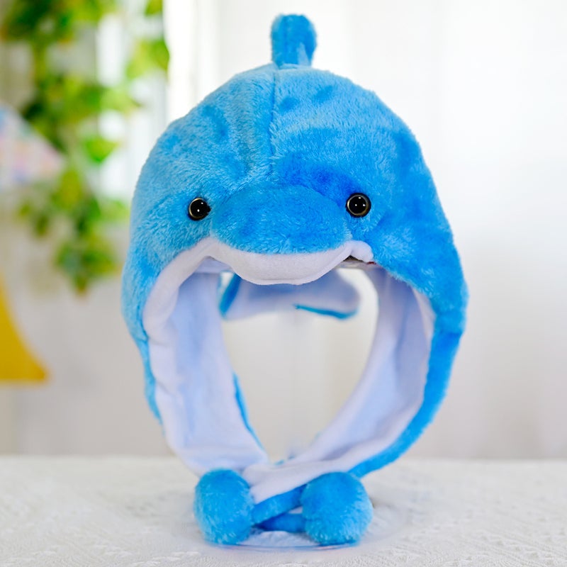 Cartoon Animal Plush Ear Protection Hat Children'S Student Performance Po Props Couple Headgear Cute Activity Gift - Image 1