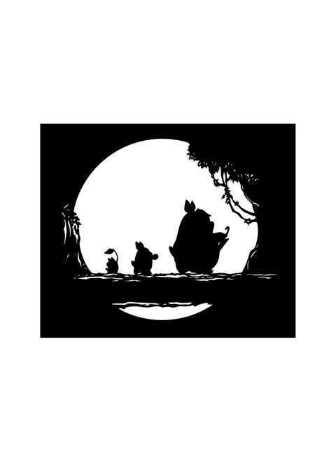 Totoro Vector acrylic
