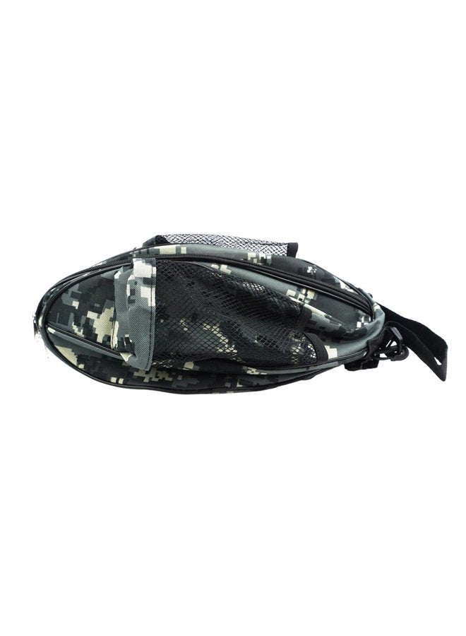 FoRapid Size 7 (29.5") Basketball Bag Soccer Ball Football Volleyball Softball Sports Ball Bag Holder Carrier+Adjustable Shoulder Strap 2 Side Mesh Pockets f/ Water Bottle Towel Sports Shoes (Camo) - Image 5