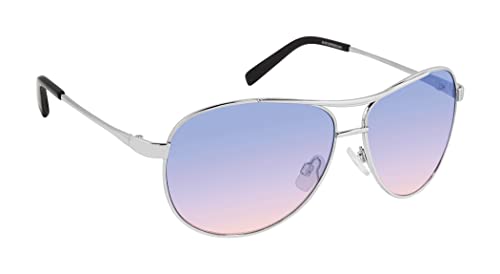 Jessica Simpson Women's J106 Iconic Metal Aviator Pilot Sunglasses with UV400 Protection - Glamorous Lightweight Sunglasses for Women, 60mm Lens - Image 2