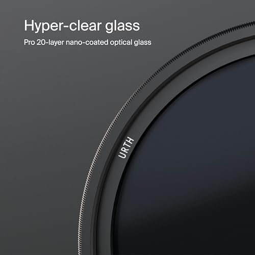 Urth 39mm ND2-32 Variable ND Lens Filter (Plus+) — 1-5 Stop Range, Ultra-Slim 20-Layer Nano-Coated Neutral Density Filter for Cameras - Image 3