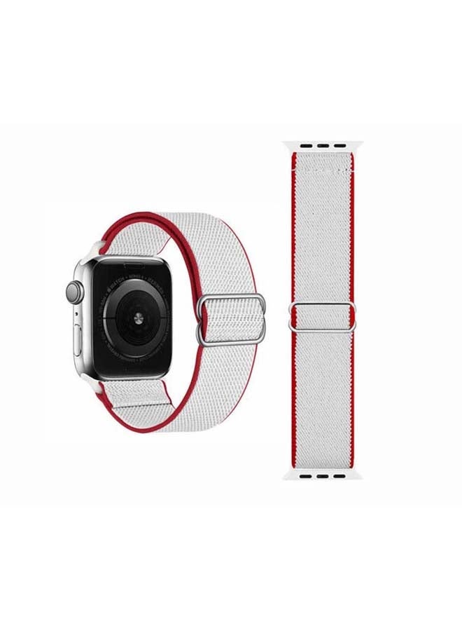 NIBEMINENT Adjustable Braided Solo Band for Apple Watch Series 6/SE/5/4/3/2/1 40/38mm Japan - Image 1