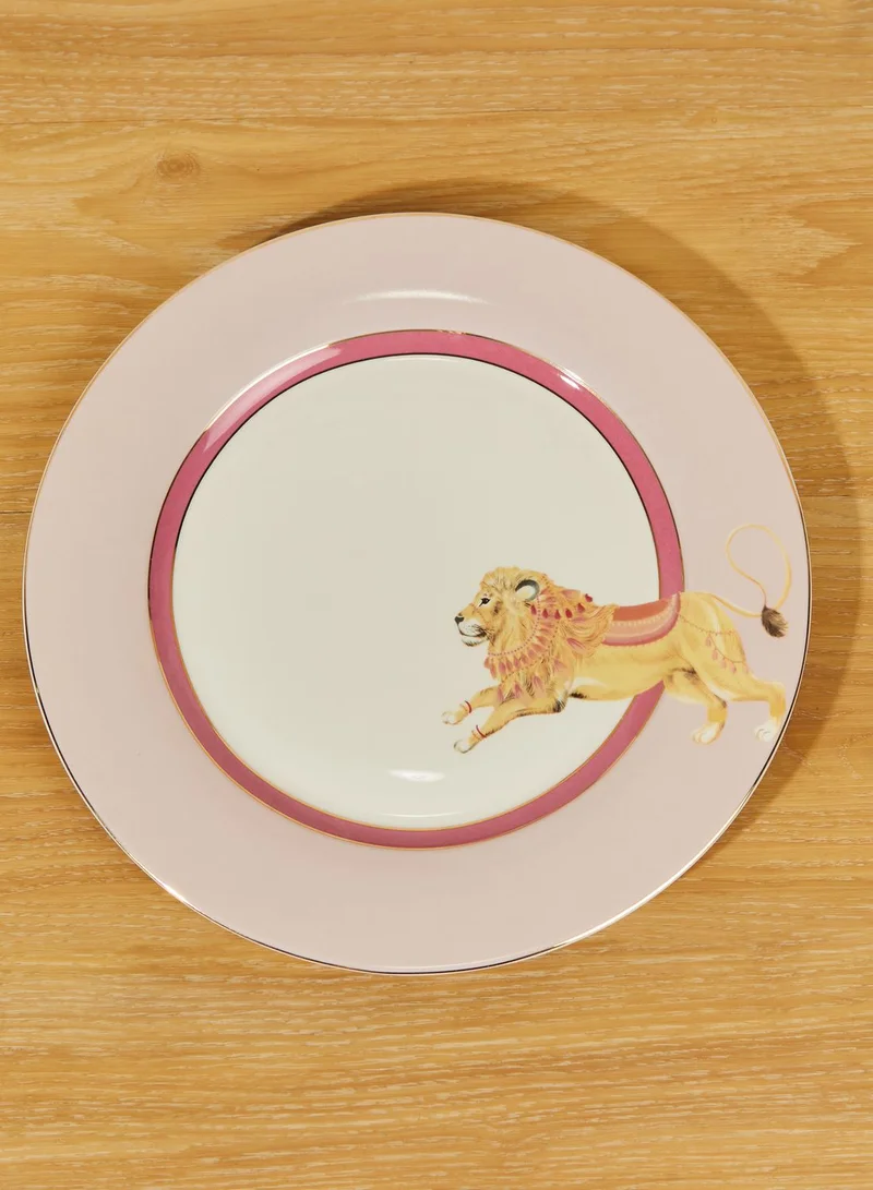 YVONNE ELLEN Set Of 4 Animal Design Dinner Plates