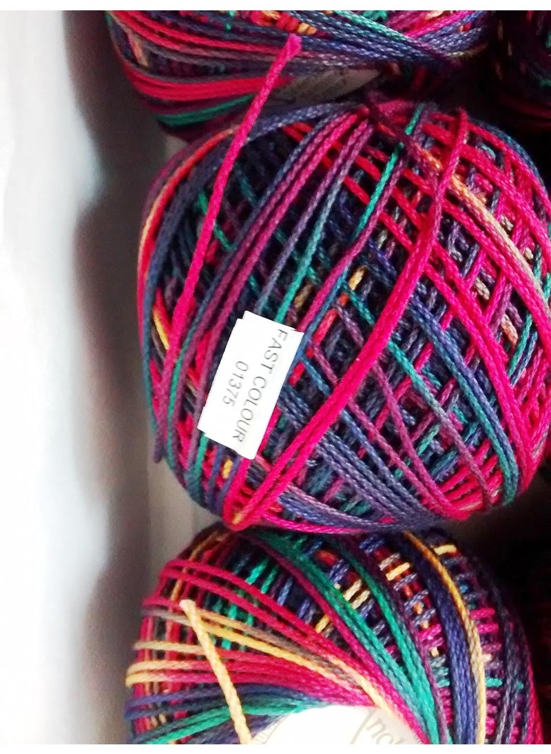 Anchor - Anchor Mercer Cotton Knitting (Multicolour, 50 Gms)-Pack of 2 - Image 1