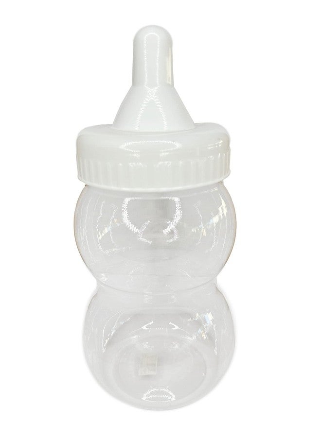 Crafts Central Jumbo Plastic Fillable Baby Shower Milk Bottle, Coin Bank, Favor Decoration (White, 10" Inch) - Image 2