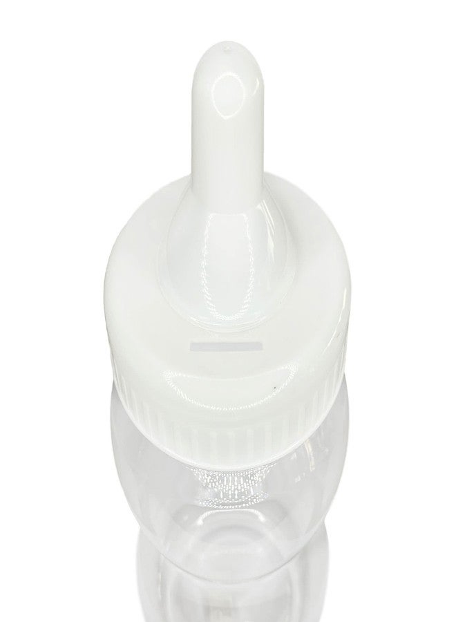 Crafts Central Jumbo Plastic Fillable Baby Shower Milk Bottle, Coin Bank, Favor Decoration (White, 10" Inch) - Image 1
