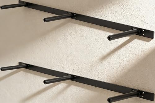 Picesa Hidden Shelf Brackets Floating Shelf Bracket Additional Brackets NO Kits 38 Inch 2 Pcs - Image 1