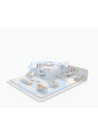 WiFi Mesh 3  Whole Home Mesh System WiFi 6, One-Touch Connection, Viewed Wi-Fi Diagnosis, 400 m2 WiFi Coverage, Parental Control, 6 Gigabit Ethernet Ports White - view 3