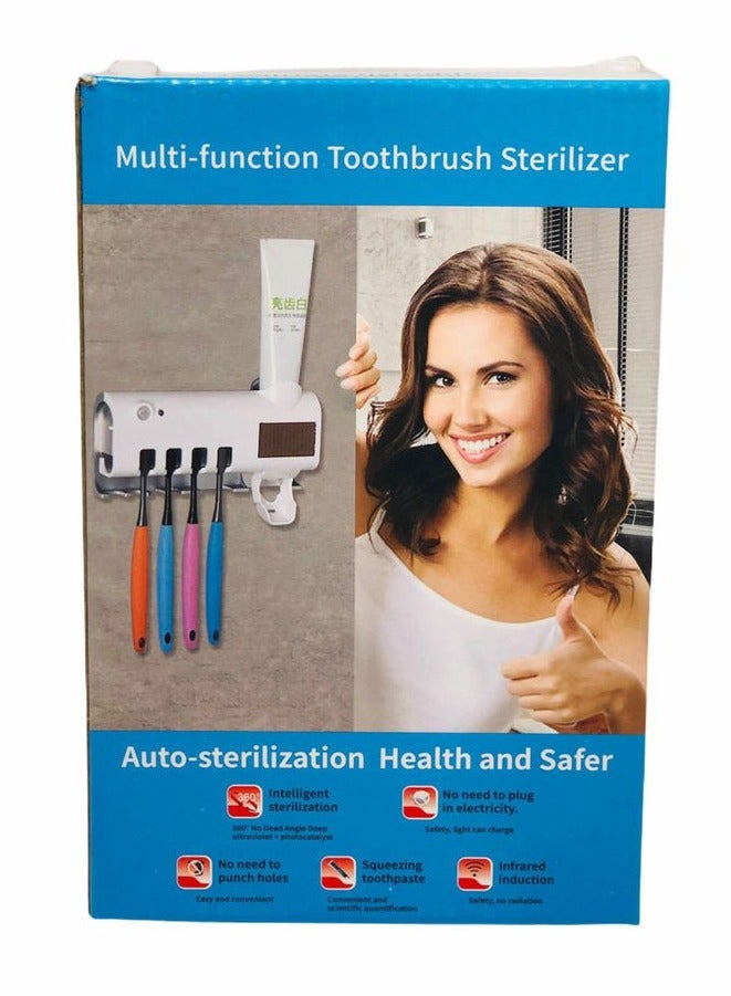 ELTRAZONE Multi-Function Toothbrush Sterilizer and Sanitizer – UV Sterilization, Charging, and Storage for Home Use  - Image 5