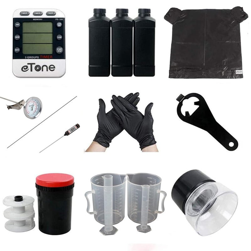 eTone Darkroom Developing Equipment Kit Film Processing 120 135 35mm Color B&W Film - Image 1