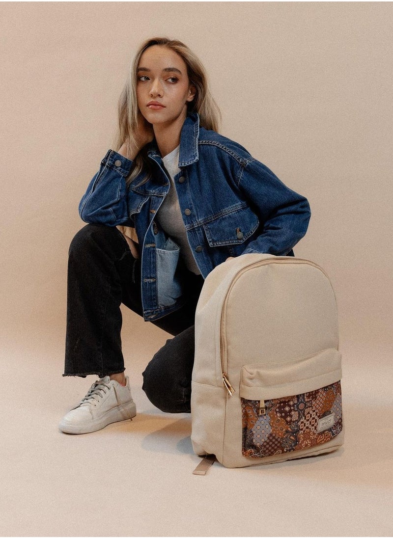 beige,patch,work,laptop Backpack - pzsku/ZA92CF280AFF8261DACF4Z/45/_/1702383700/09771a6d-fe6d-4e7b-bb5b-e2f53848be21