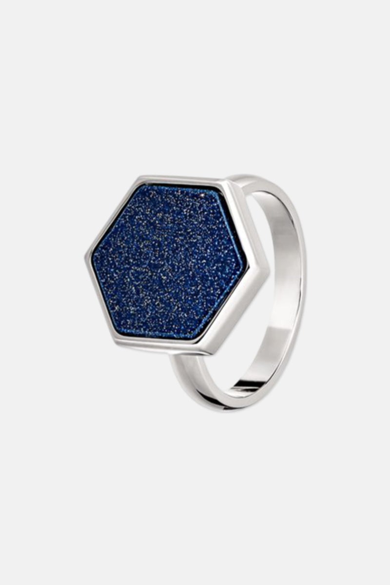 Tchibo Women Stardust Ring 20mm, Silver - Image 2