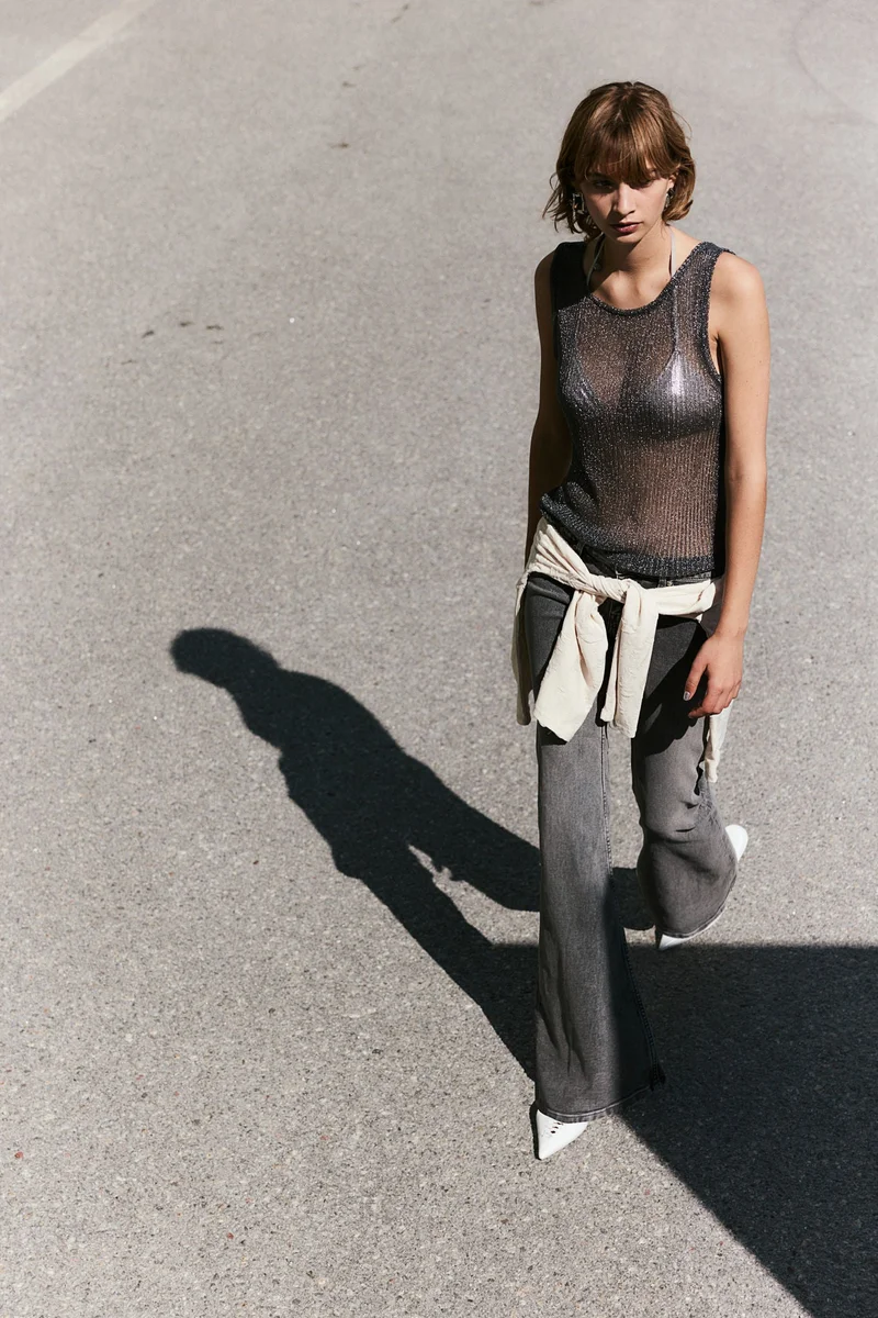 H&M Flared Low Jeans