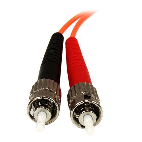 StarTech.com 1m Fiber Optic Cable - Multimode Duplex 50/125 - OFNP Plenum - LC/ST - OM2 - LC to ST Fiber Patch Cable (50FIBPLCST1) - Image 5