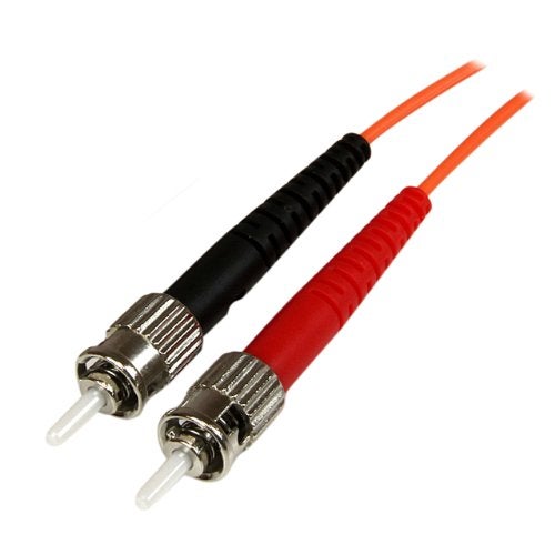 StarTech.com 1m Fiber Optic Cable - Multimode Duplex 50/125 - OFNP Plenum - LC/ST - OM2 - LC to ST Fiber Patch Cable (50FIBPLCST1) - Image 4