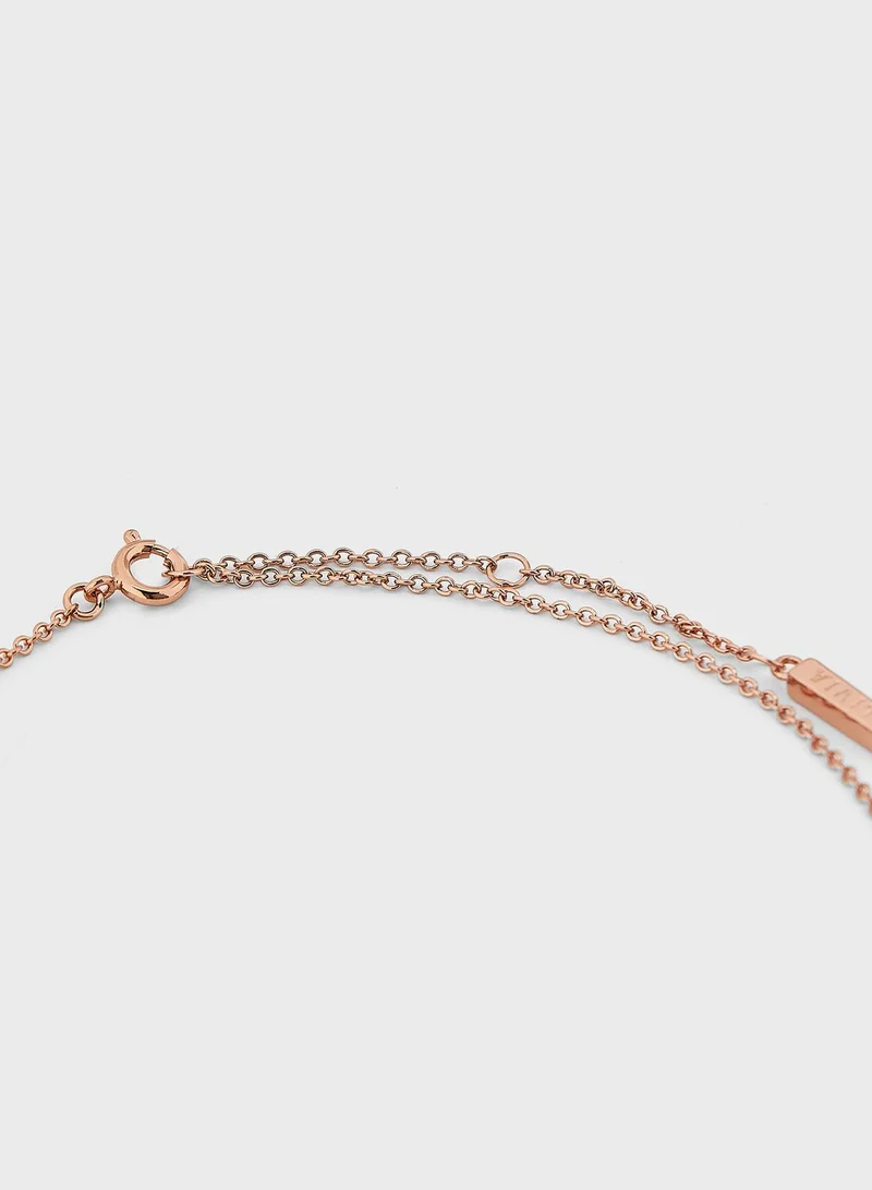 OLIVIA BURTON Rainbow Crystal Choker Necklace