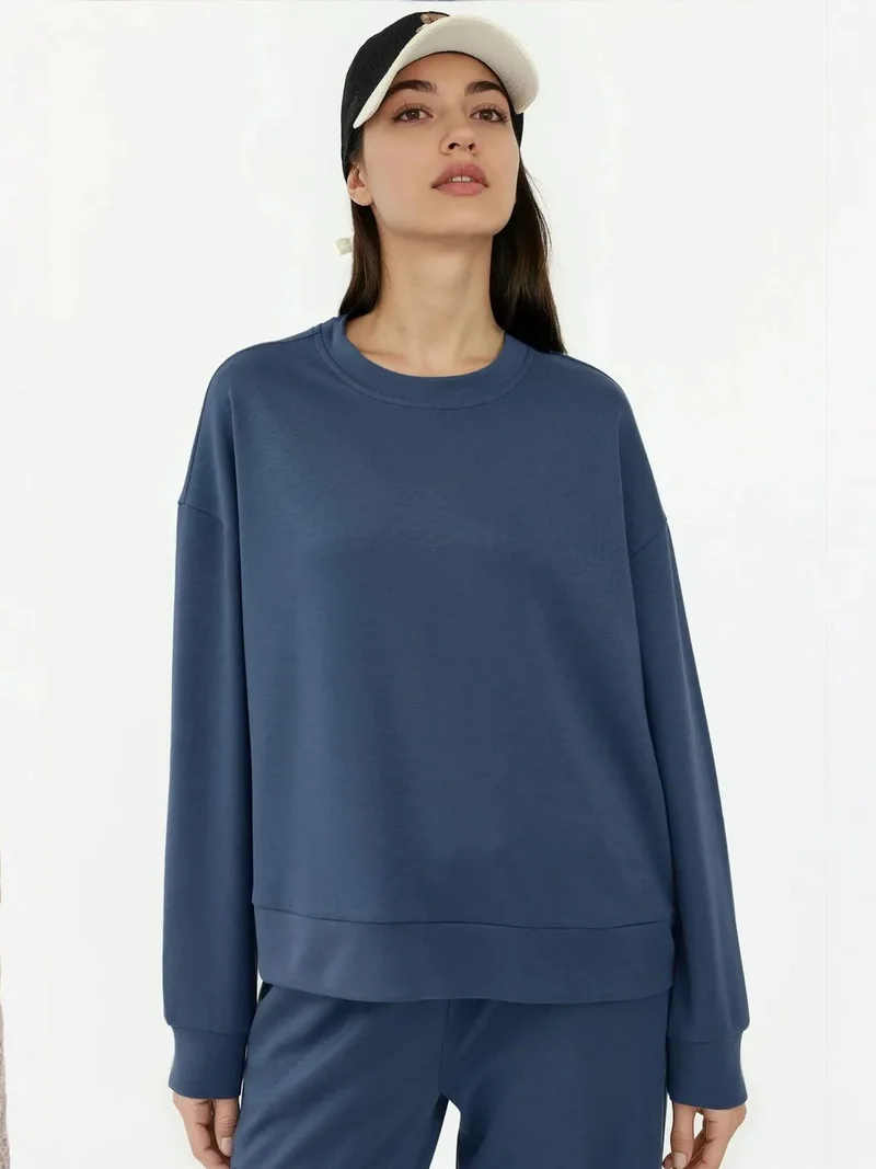 HICCUP Modal Touch Basic Sweatshirt